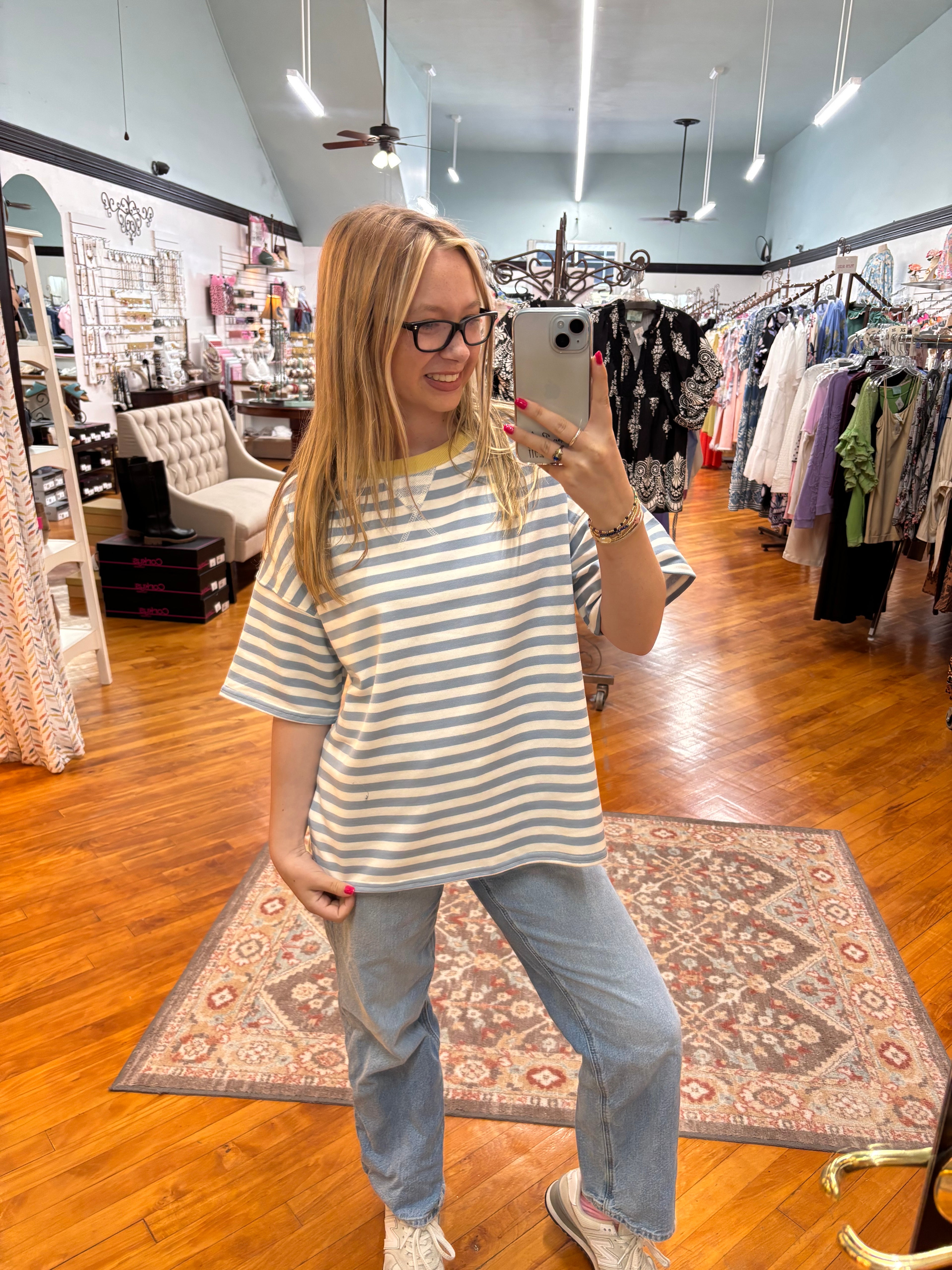 STRIPE S/S TEE