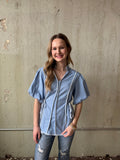LINEN TOP